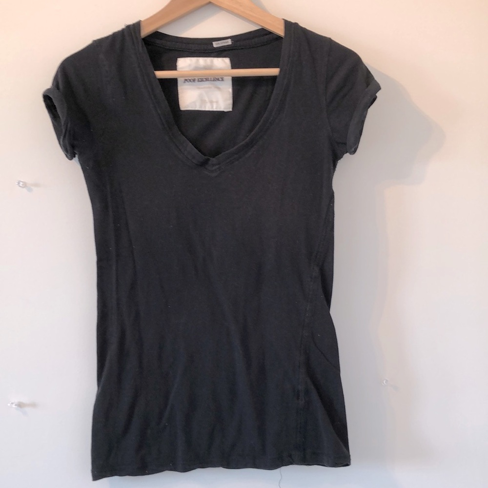 Sz m black cotton T-shirt